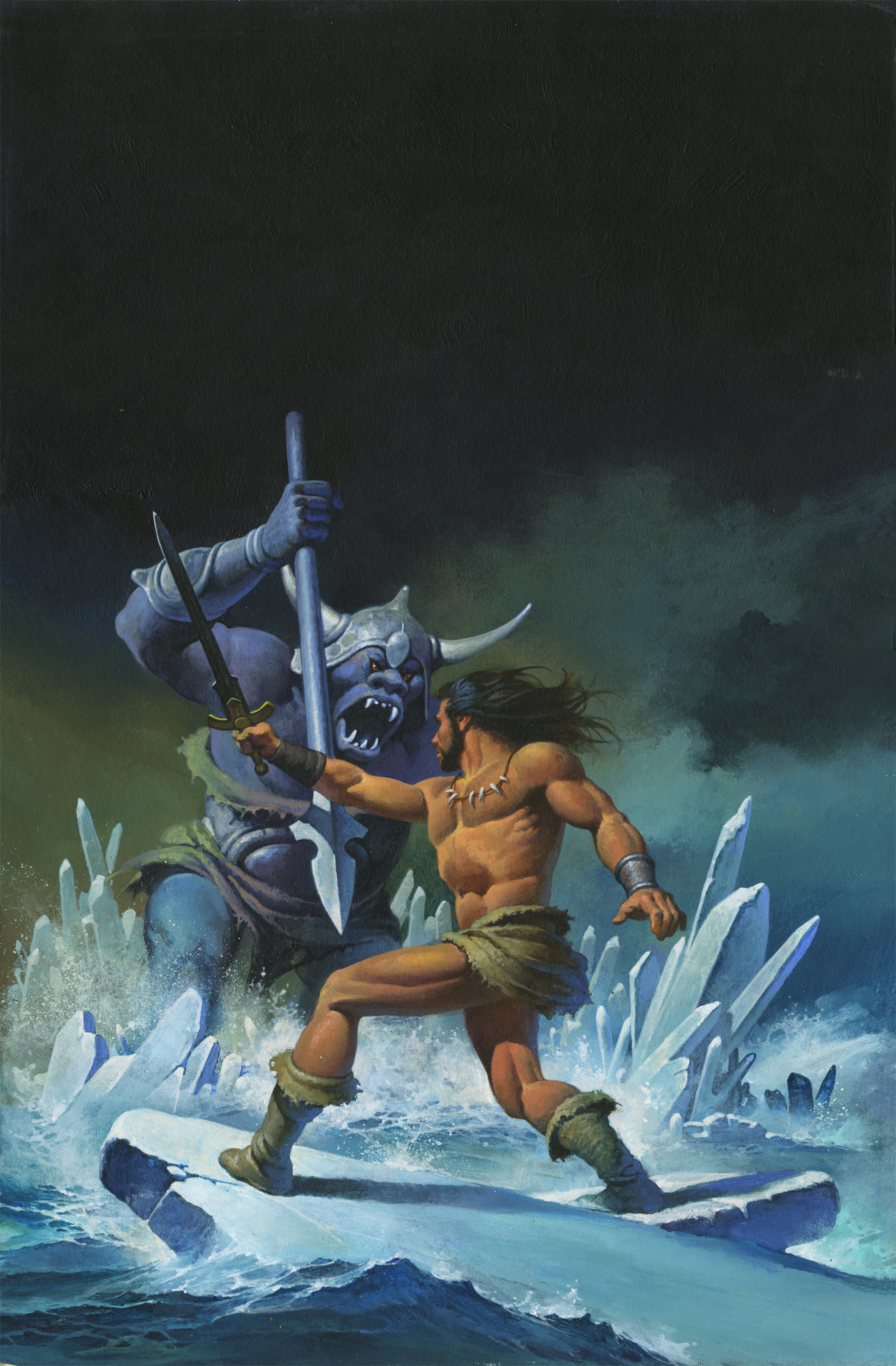 Sagard the Barbarian - The Ice Dragon