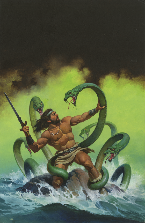 Sagard the Barbarian -The Green Hydra