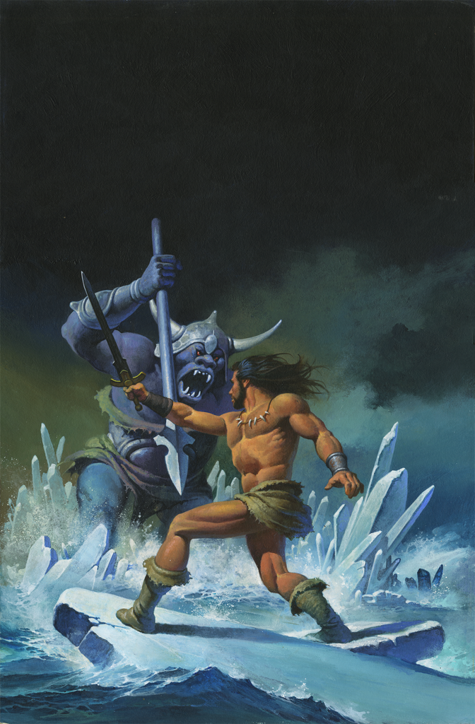 Sagard the Barbarian - The Ice Dragon